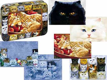 Tree-Free Cat Companions Collectable Note Tin