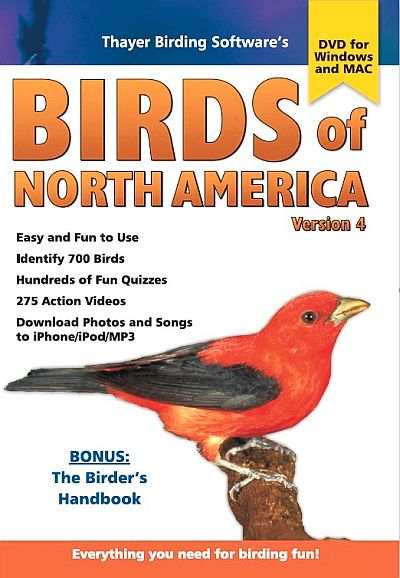 Guide to Birds of North America DVD Version 4.0