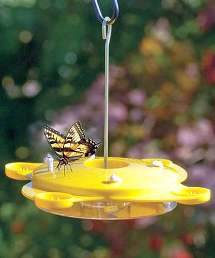 Audubon Woodlink Butterfly Feeder Yellow