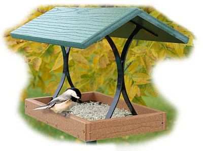 Going Green Recycled Plastic Fly Through Feeder