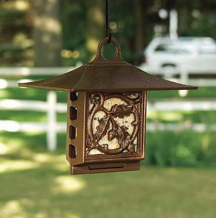 Artisan Oakleaf Design Suet Feeder
