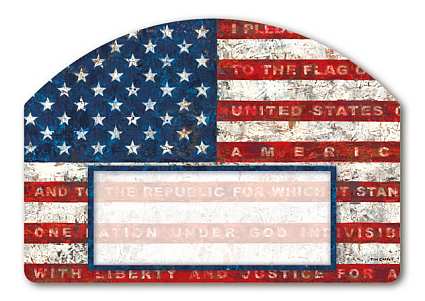 Pledge of Allegiance Yard DeSign