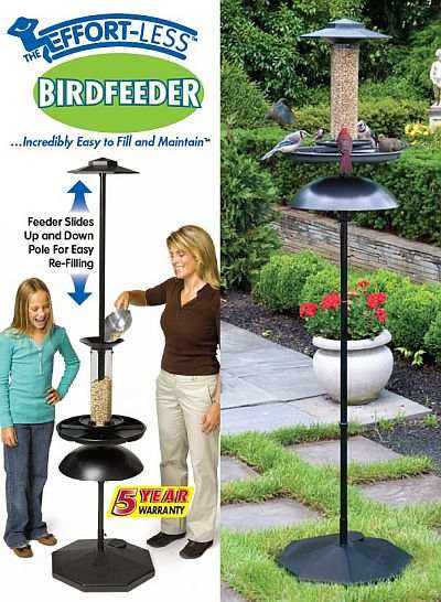 Effortless Birdfeeder