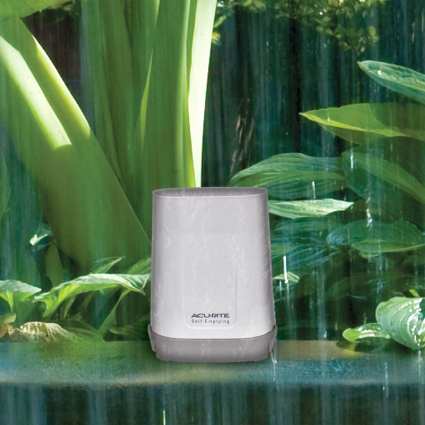 Acu-Rite Digital Rain Gauge with Wireless Self-Emptying Rain Collector
