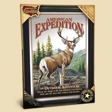Decorative Wildlife Wall Mirrors are packaged in a full color display box - easy to ship and perfect for gift giving!