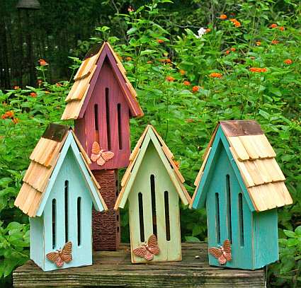 Butterfly Breeze Butterfly House available in four exciting colors: Sky Blue, Raisin, Green Apple, and Teal