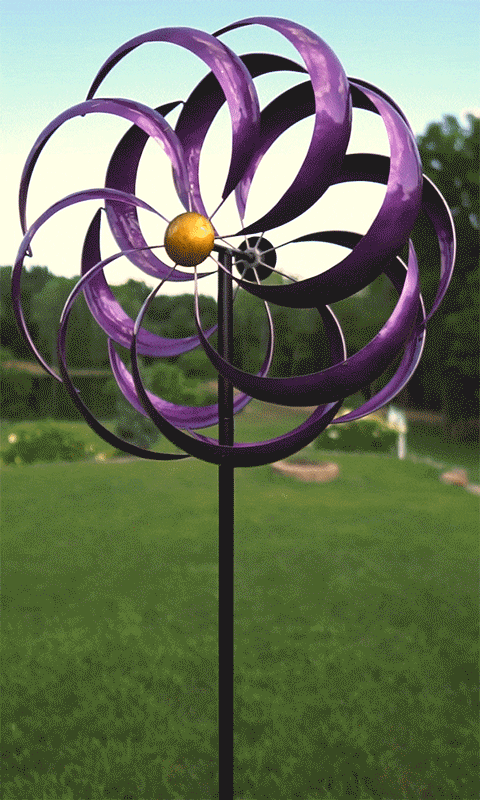 Kinetic Plumberry Windward Spinner Purple 84"