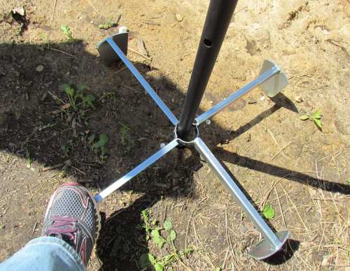 Universal In-Ground Pole Stabilizer