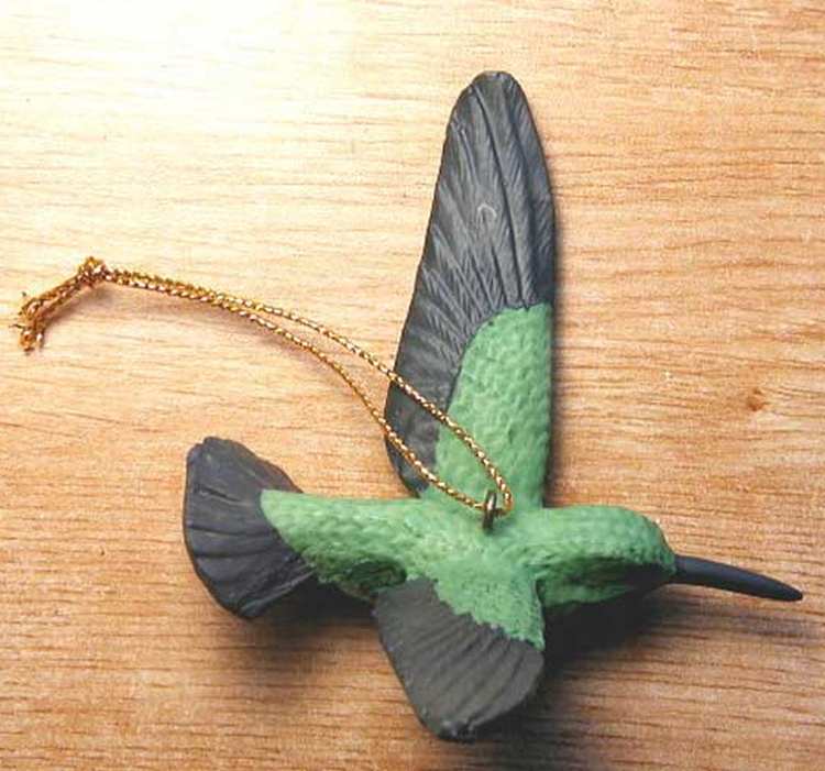 Audubon Songbird Ornament Hummingbird