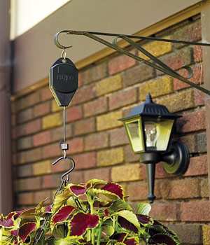 Hi-Lo Adjustable Hanger - Great for hanging baskets or bird feeders!