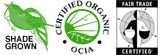 Certified Organic - Fair Trade - Shade Grown