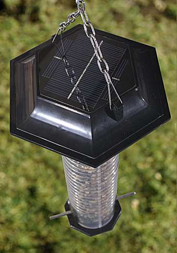 Squirrel Boss Squirrel-Proof Bird Feeder is Solar Powered!