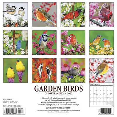 2020 Garden Birds Calendar