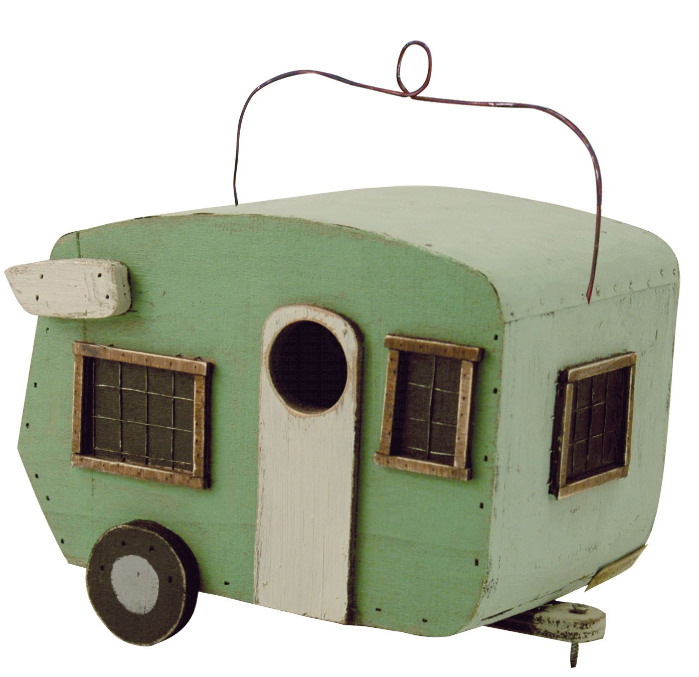 Barnstorm Fifth Wheel Birdhouse Green