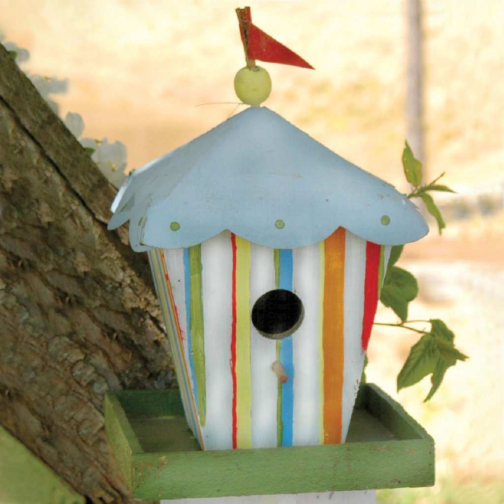 Barnstorm Circus Barn Birdhouse