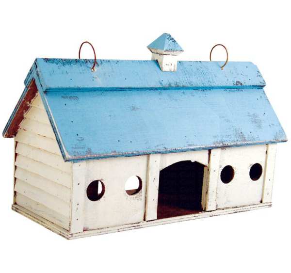 Barnstorm Blue Horse Bird Feeder Small