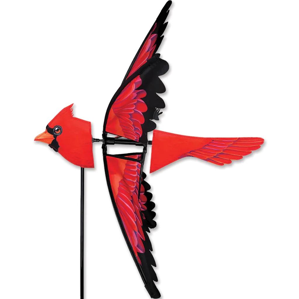 Flying Cardinal Wind Spinner Medium