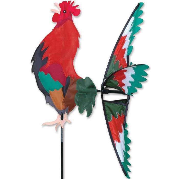 Morning Rooster Garden Spinner Medium