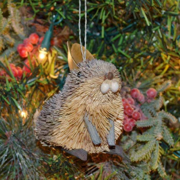 Brushart Bristle Brush Ornament Rabbit