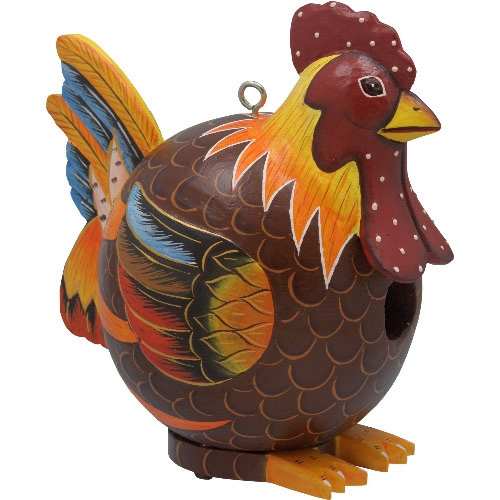 For The Birds Gord-O Rooster Bird House