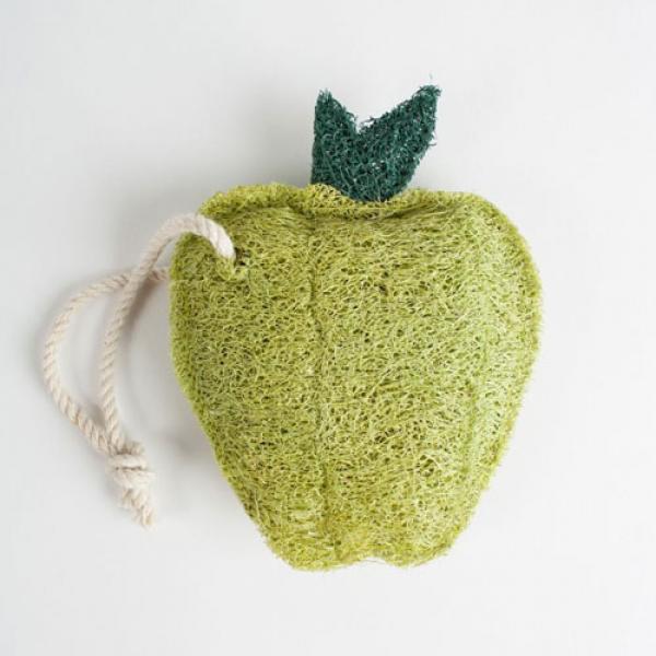 Loofah Scrubber Green Apple