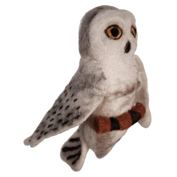 Wild Woolies Ornament Snowy Owl