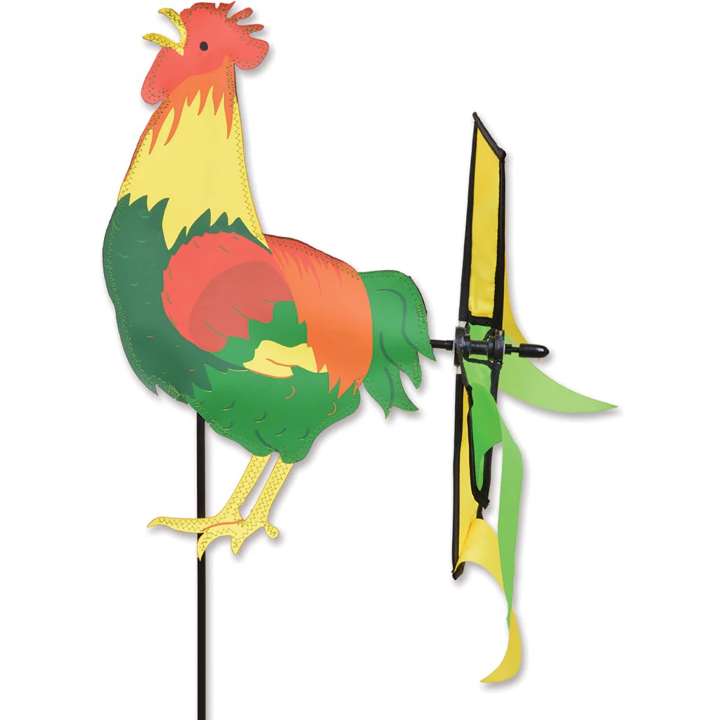 Petite Rooster Wind Garden Spinner