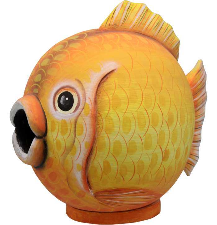 For The Birds Gord-O Goldfish Bird House