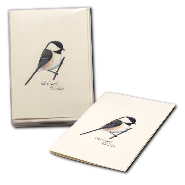 Boxed Notecard Assortment Chickadee Set of 8