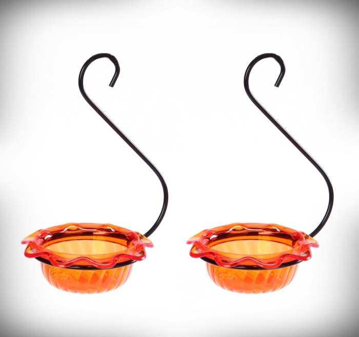 Oriole Single Cup Hanging Feeder Set of 2