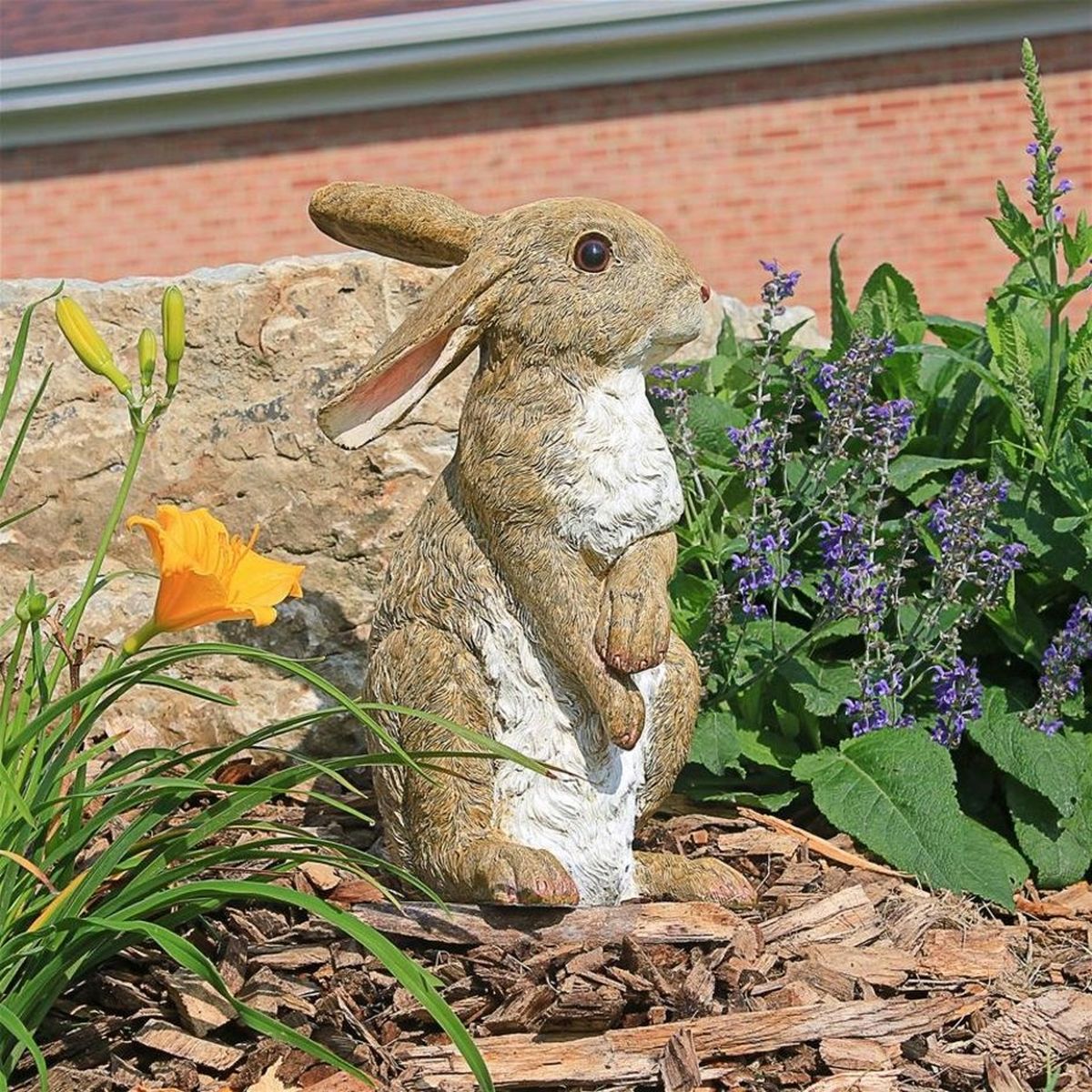 Hopper the Bunny Standing Rabbit Statue
