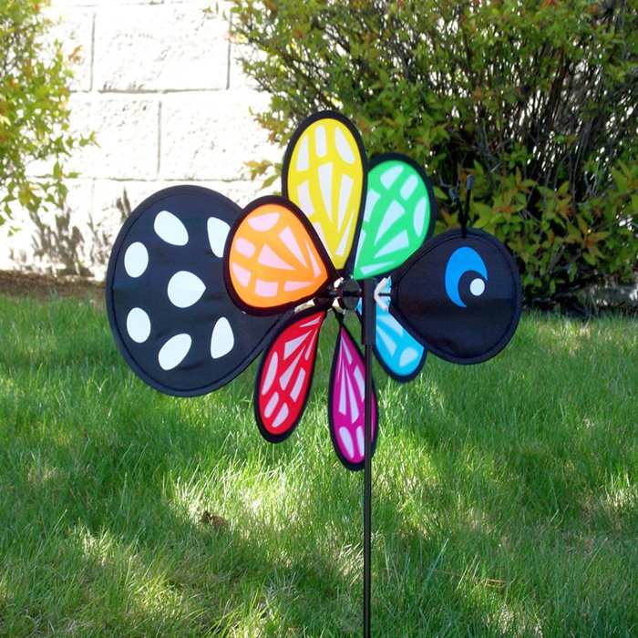 Baby Butterfly Mini Wind Spinner Set of 3