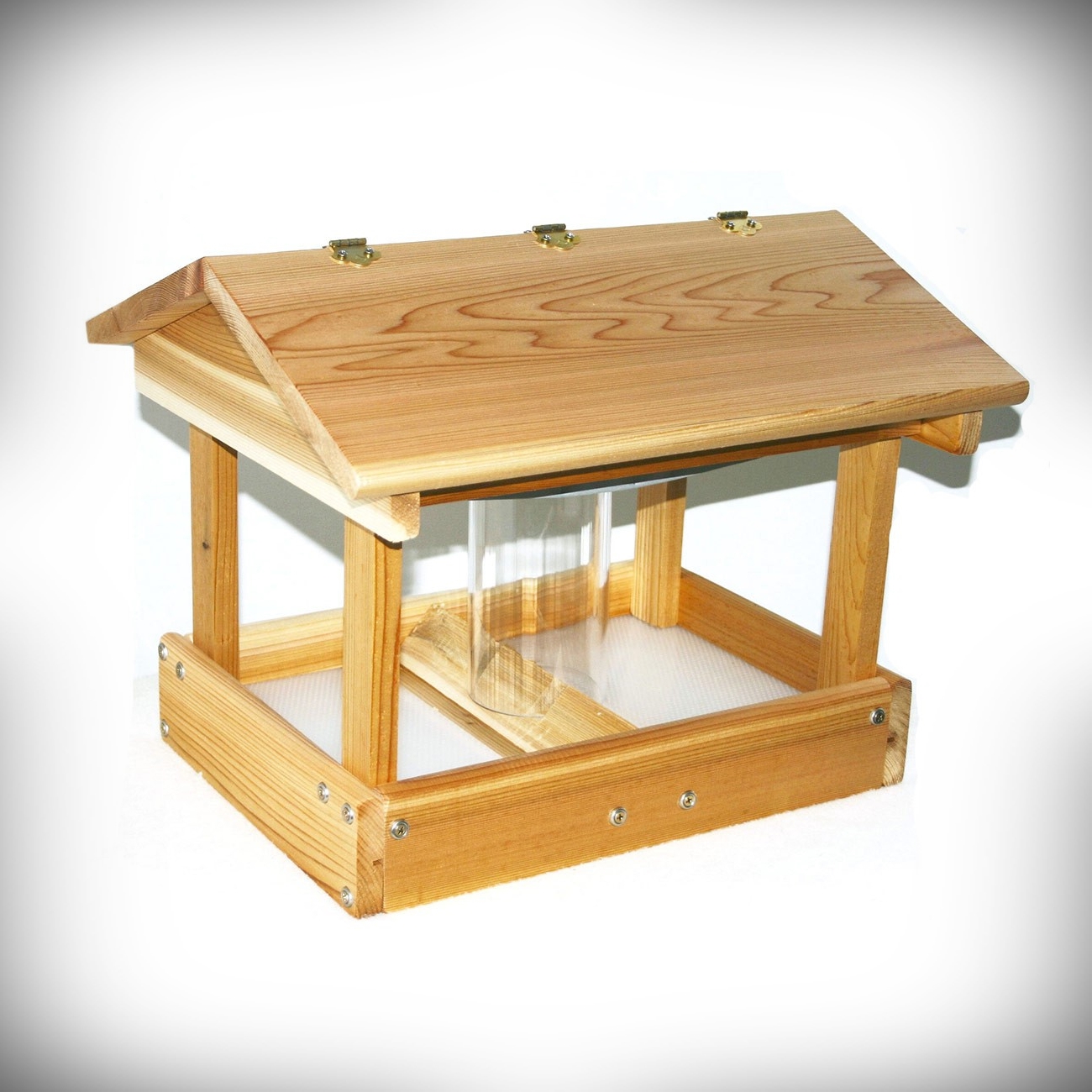 Cedar Select Pavilion Feeder with Seed Hopper