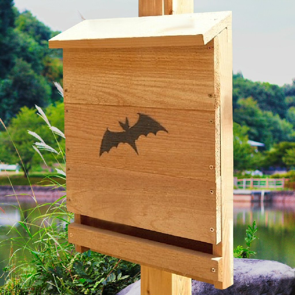Cedar Select Single Cell Bat House
