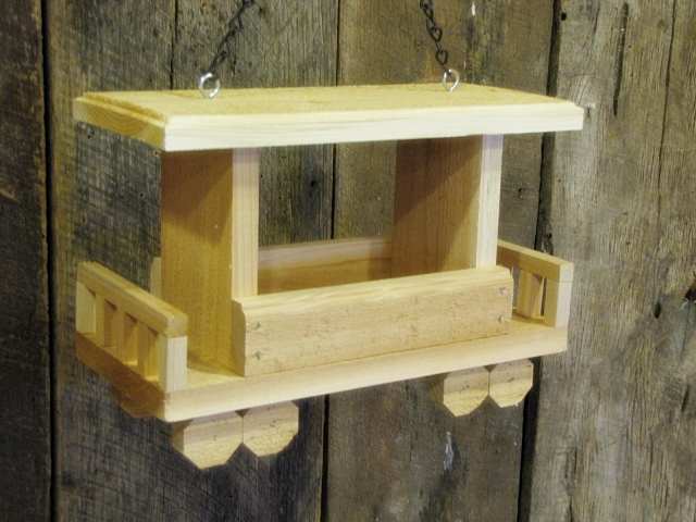 Town Country Train Car Fly Through Feeder Quality Handcrafted