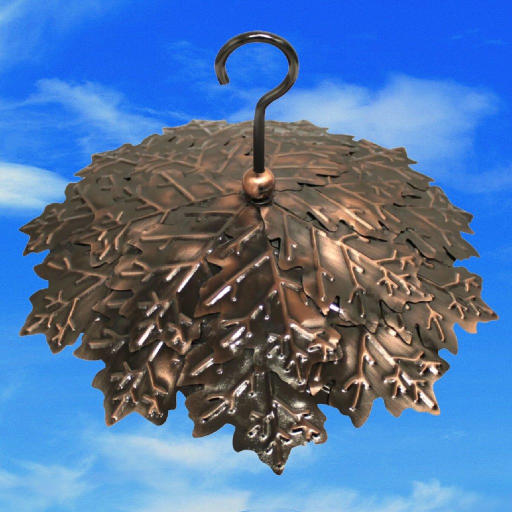 Copper Leaf Rain Guard 10