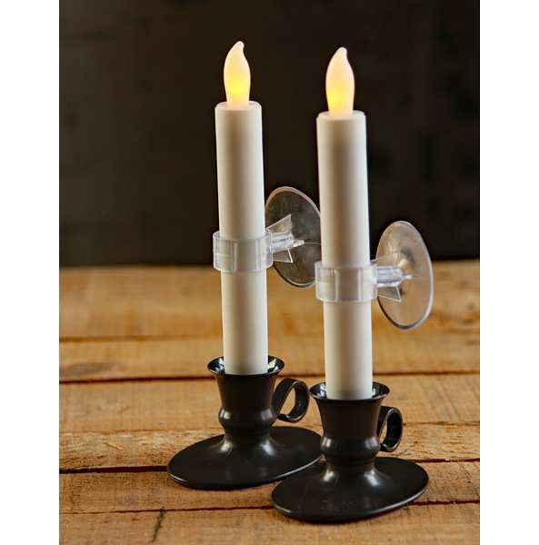 LED Taper Candle Set of 4