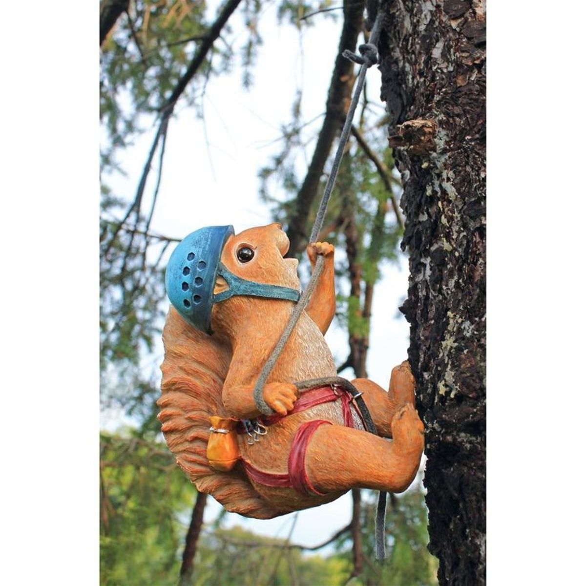 Skyler the Climbing Squirrel Statue