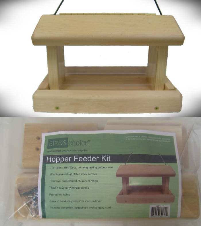 Birds Choice Hopper Feeder Kit