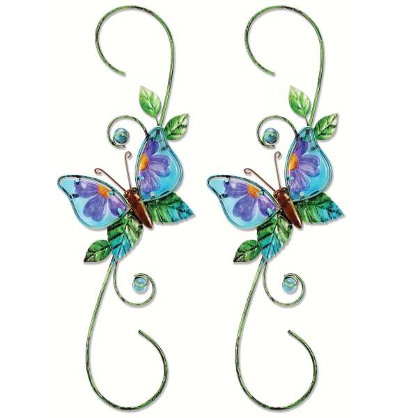 Butterfly Garden Hook Set of 2