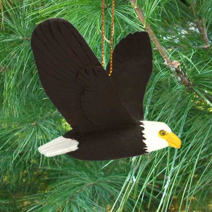 Audubon Songbird Ornament Soaring Bald Eagle