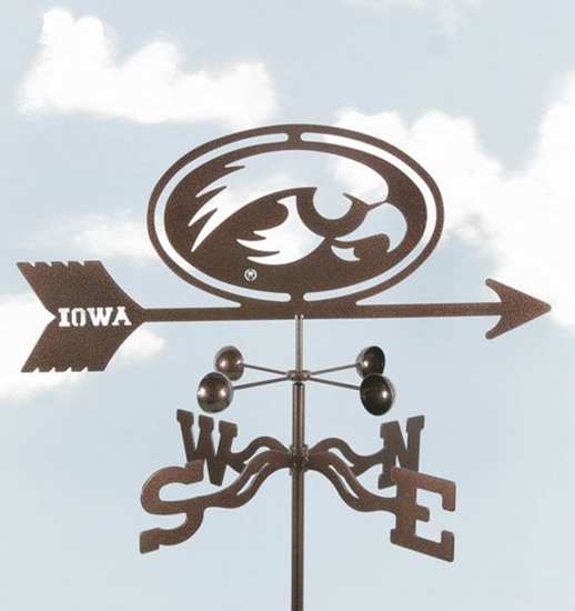 EZ Iowa Hawkeyes Weathervane Package