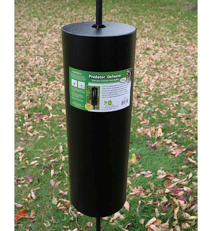 Predator Defeater Raccoon Cylinder Pole Baffle 24 Inch Quality
