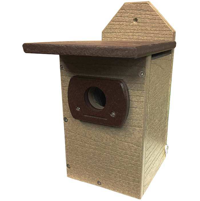 Select Recycled Poly Bluebird House Taupe/Brown