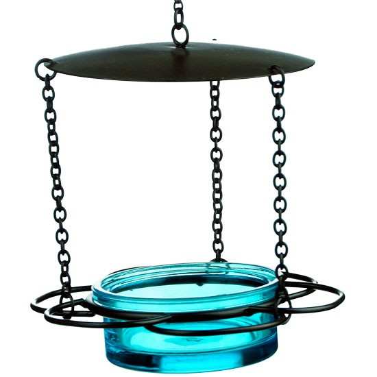 Hanging Floral Mealworm & Jelly Feeder 21