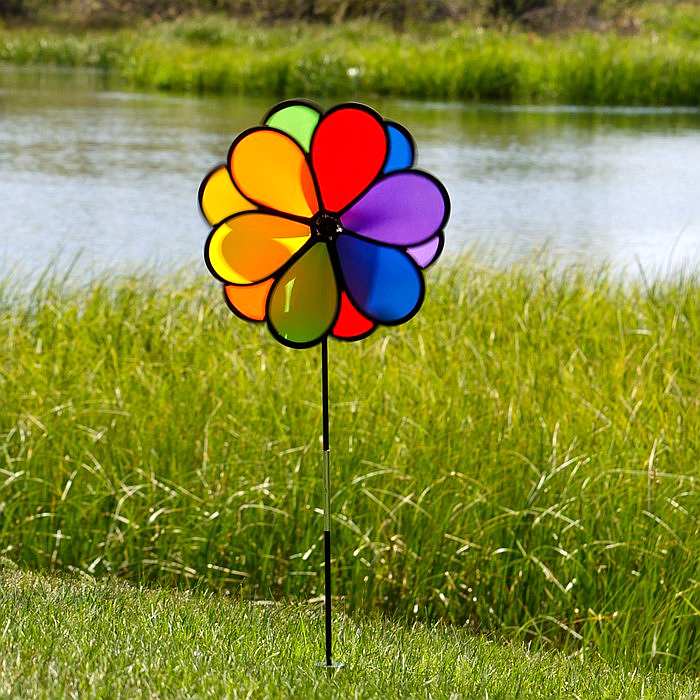 Double Flower 14 Inch Spinner