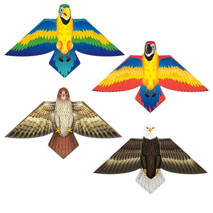 Birds of a Feather Poly Kite Assortment Set of 12