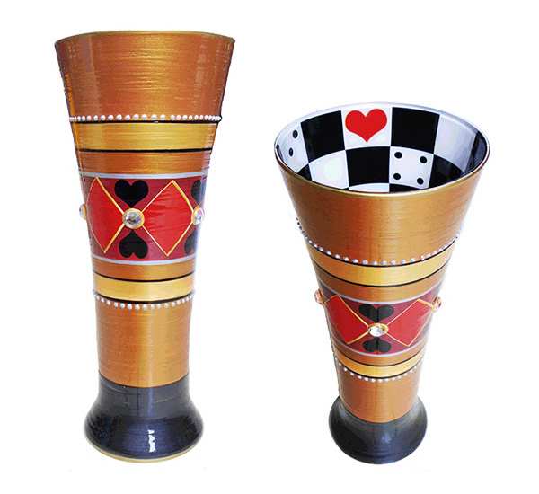 Inky & Bozko Pilsner Glass GamBling