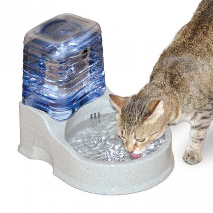 CleanFlow Water Filter Bowl for Cats w/Reservoir