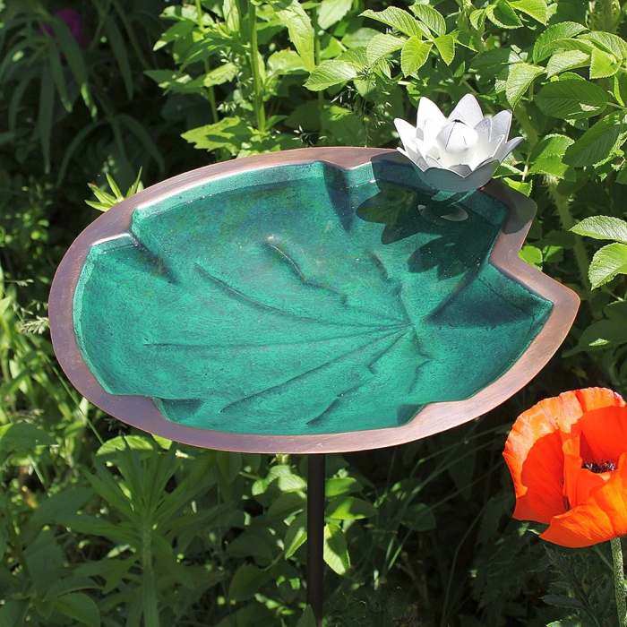 Achla Lily Pad Birdbath Bowl